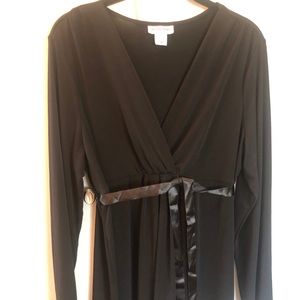 Motherhood Maternity black blouse